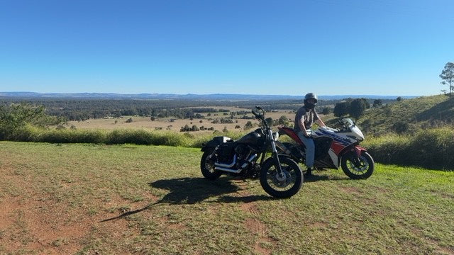 Forge Kustoms cruiser motorcycle lifestyle